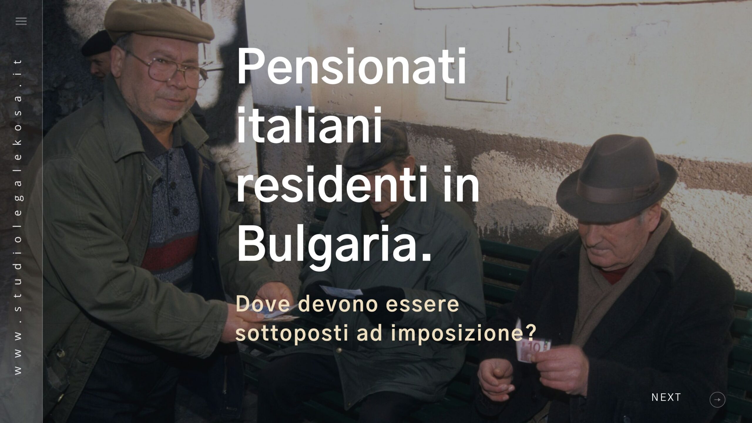 Pensionati italiani in Bulgaria