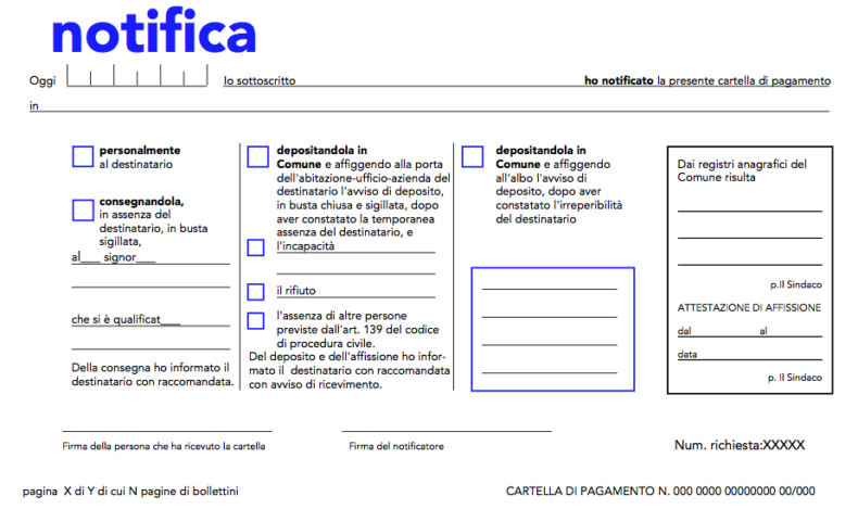 NOTIFICA CARTELLE EQUITALIA: LE FOTOCOPIE NON COSTITUISCONO PROVA